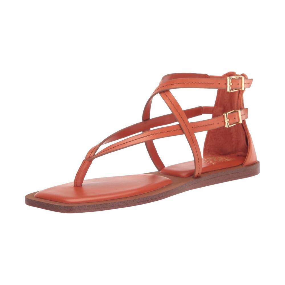 Vince Camuto Brenndie Adjustable Strappy Sandals Apricot Size 5.5